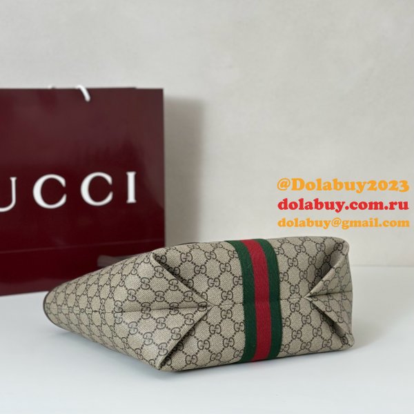 Gucci Double G Tote Beige/Brown 836831 Bag