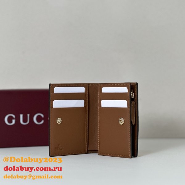 Gucci Top Quality GG Emblem Small 847208 Wallet